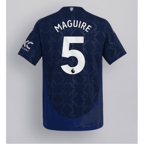 Dres Manchester United Harry Maguire #5 Gostujuci 2024-25 Kratak Rukav